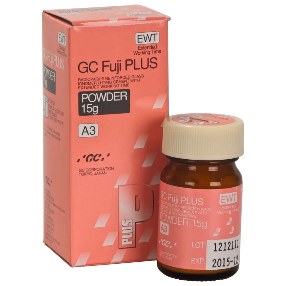 GC Fuji PLUS (EWT) - Packung 15 g Pulver A3