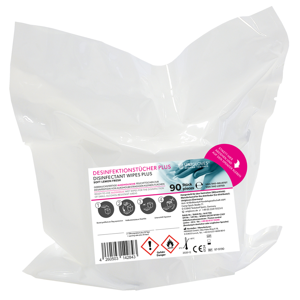 Desinfektionstücher Plus So.lemon 2x90St