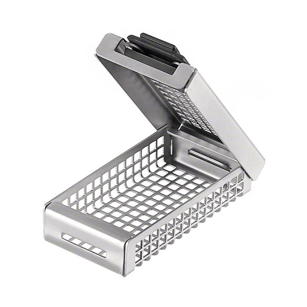 Mini Siebkorb m. Deckel 85x44x25mm St