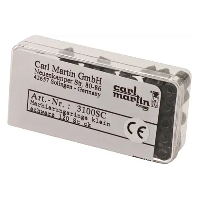 Carl Martin GmbH Markierungsringe klein schwarz Pa 120