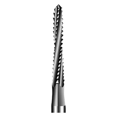 Edenta Chirurgie Knochenfräser nach Lindemann RF166 - Packung 3 Stück HP, Figur 409, 10 mm, ISO 021