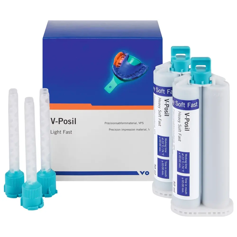 VOCO V-Posil Heavy Soft Fast - Packung 2 x 50 ml Doppelkartusche