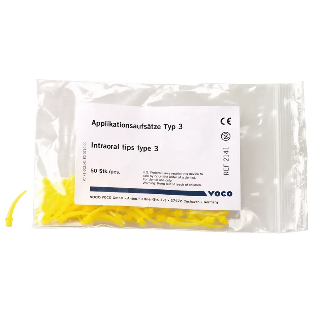VOCO Applikationsaufsätze Typ 3 - Packung 50 Aufsätze