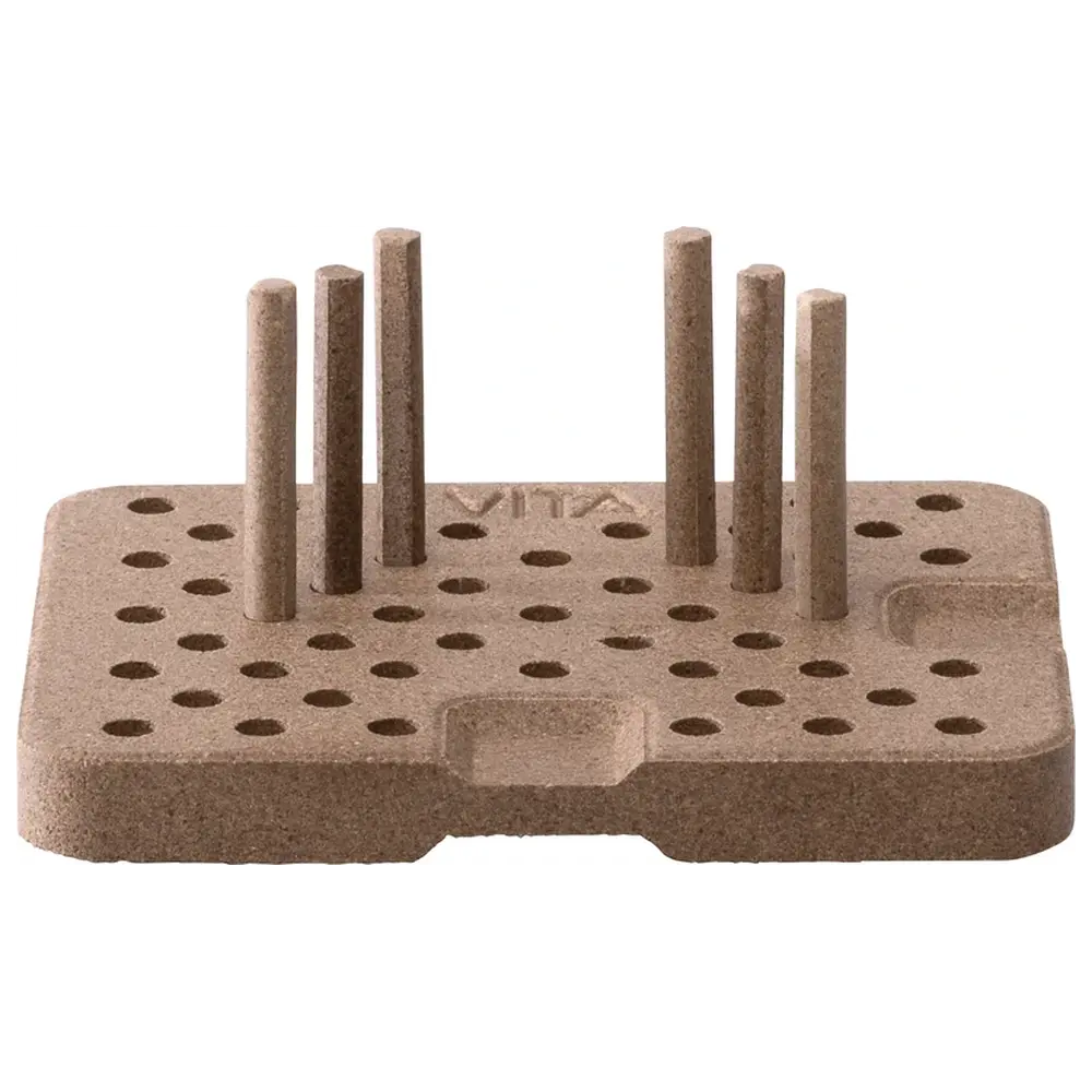 VITA Brennuntersatz G - Packung 2 Brennuntersätze, 20 Einsteckstifte