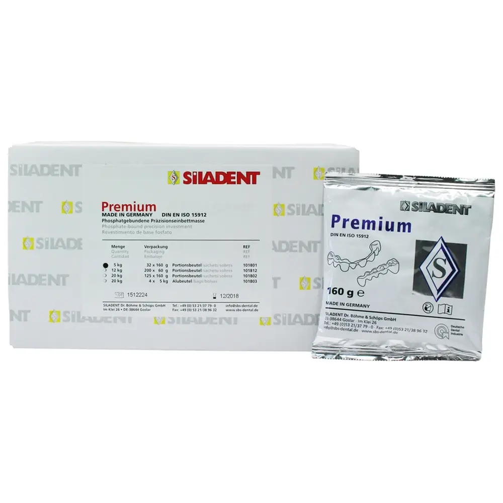 SILADENT Premium - Karton 32 x 160 g Beutel