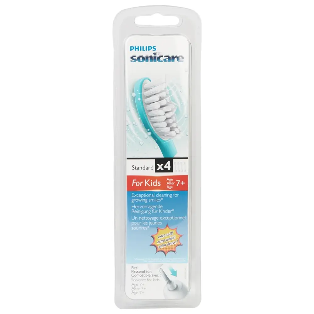 Philips sonicare for Kids Ersatzbürsten - Packung 4 Stück 7+