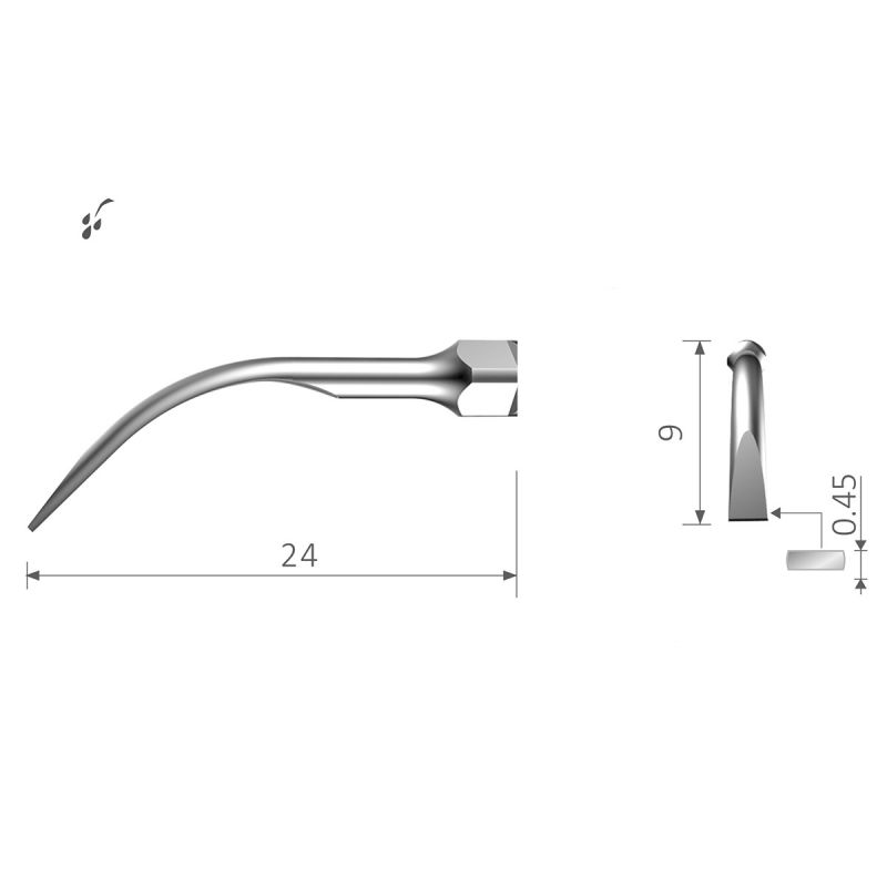 Ultraschallspitzen GD6 G6 GN6 GM6 Scaling Ultraschallspitzen GD6 G6 GN6 GM6 Scaling