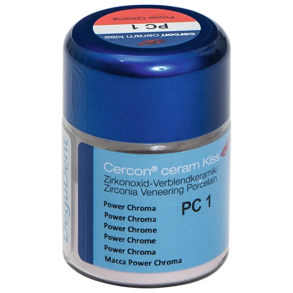 Dentsply Sirona Cercon® ceram Kiss - Dose 20 g Pulver powerchroma 1