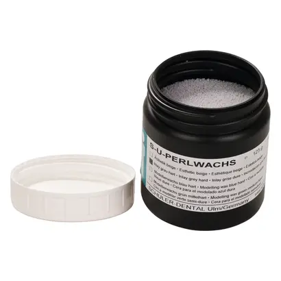 SCHULER-DENTAL S-U-PERLWACHS - Dose 125 g grau