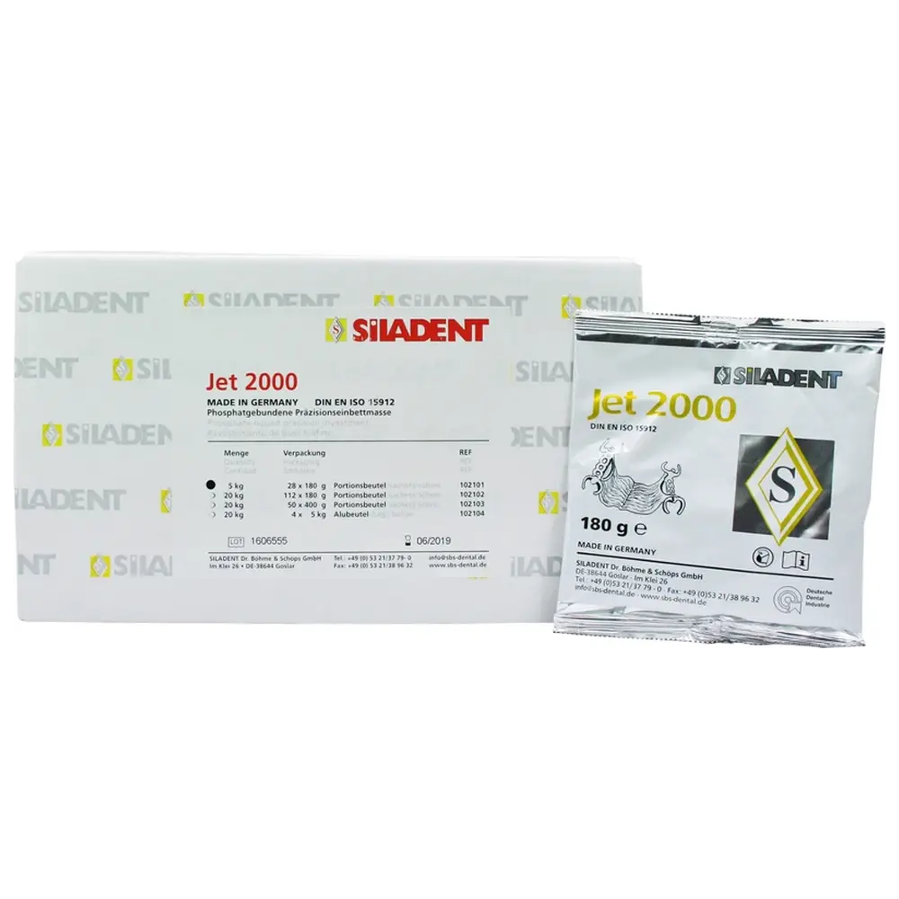 SILADENT Jet 2000 - Karton 28 x 180 g Beutel