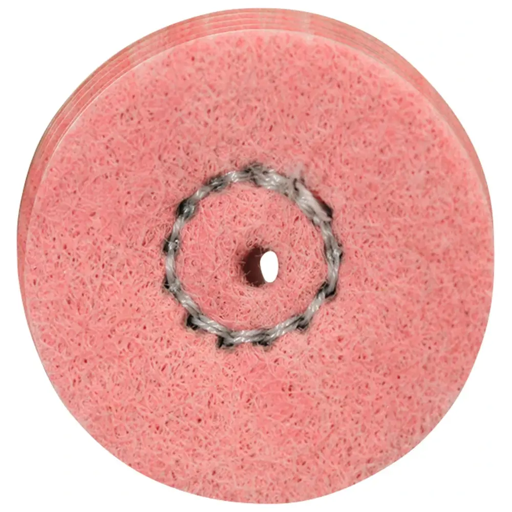Kentzler-Kaschner TOPDENT Orange Wheel - Vorpolitur - Packung 10 Stück imprägniert, zur Hochglanzpolitur, pink