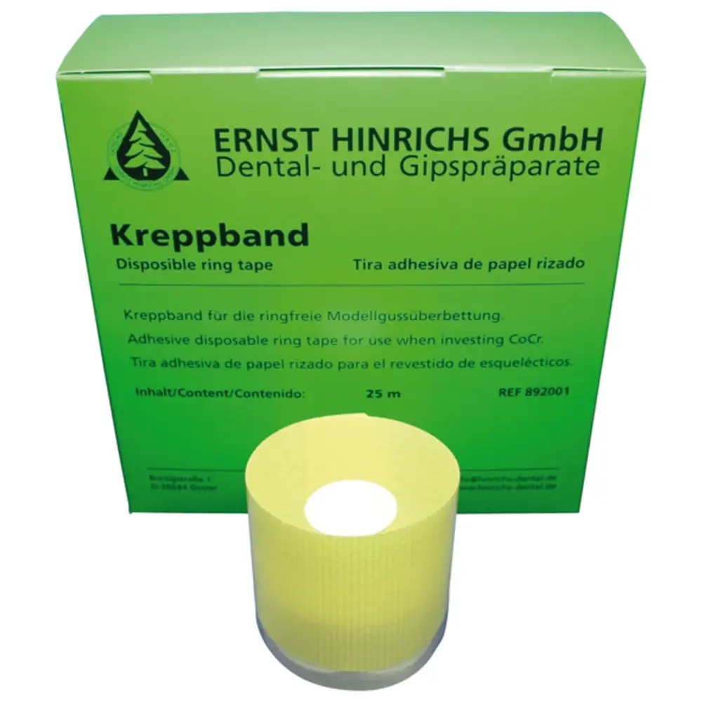 ERNST HINRICHS Kreppband - Rolle 25 m