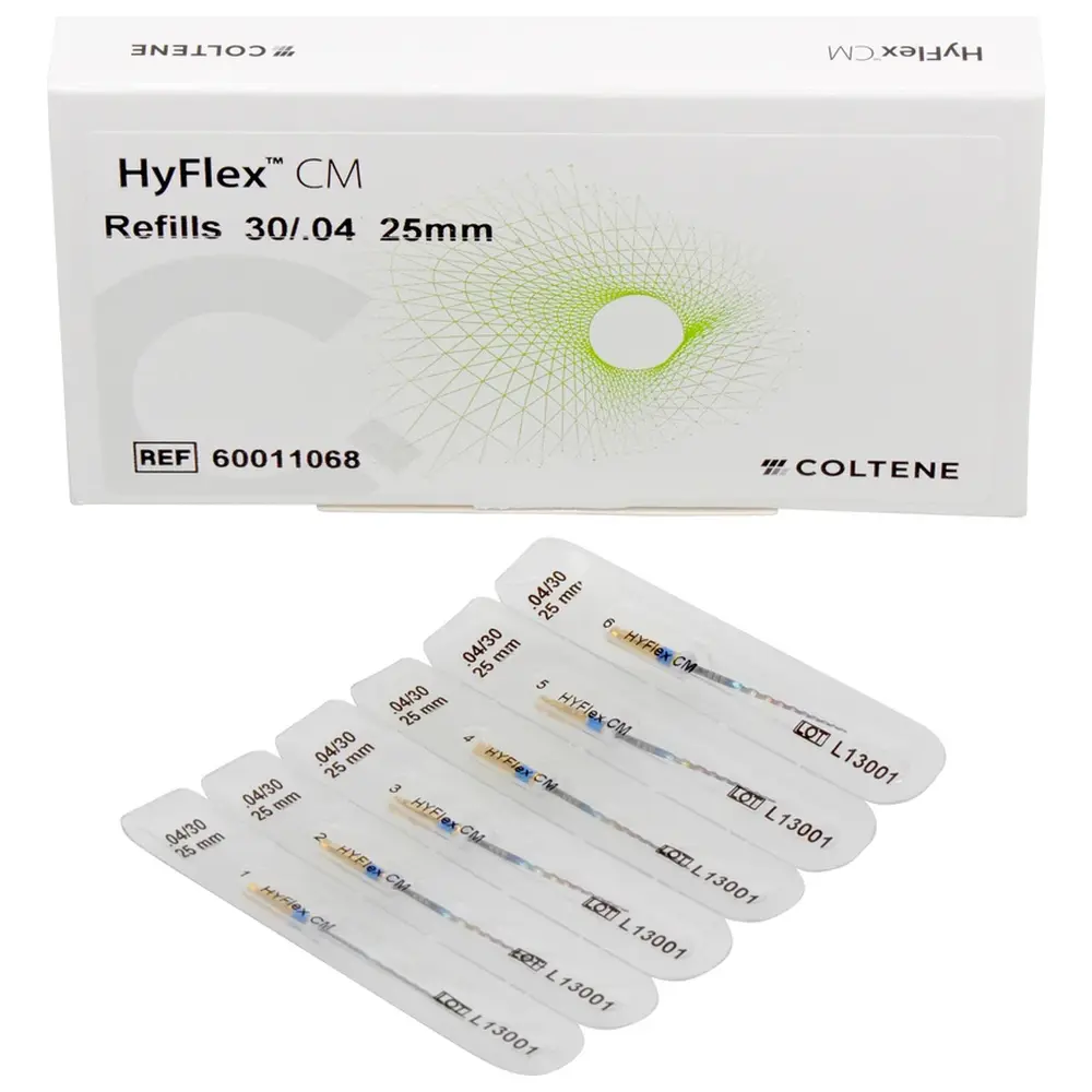 COLTENE HyFlex® CM - Packung 6 Stück 25 mm, Taper.04 ISO 030