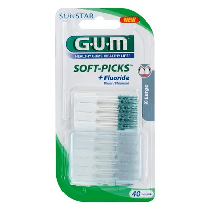 Sunstar Deutschland GmbH GUM Soft-Picks x-large m.Reise-Etui Bürsten Pa 40 Sunstar Deutschland GmbH GUM Soft-Picks x-large m.Reise-Etui Bürsten Pa 40