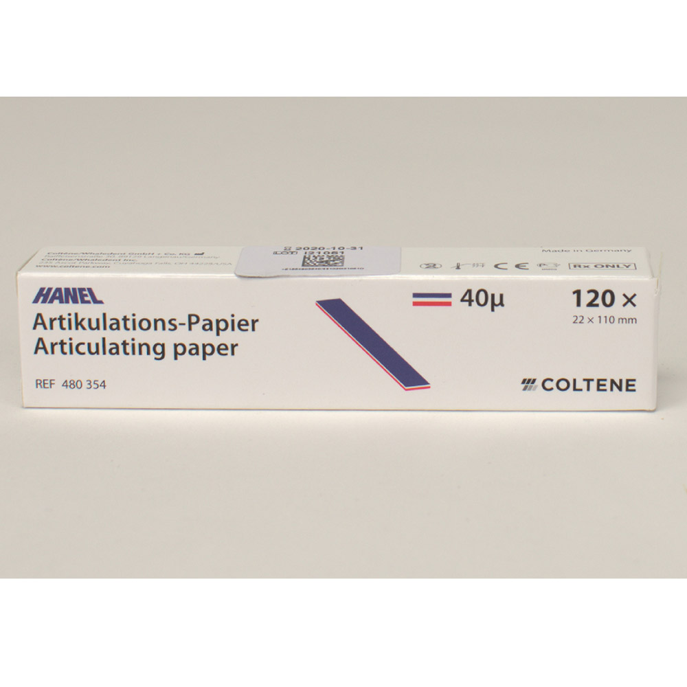 Artikul.-Papier blau/rot 40my 120St
