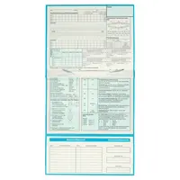 Becht Derfla-Card-Plus - Set 100 Komplettsysteme gelb