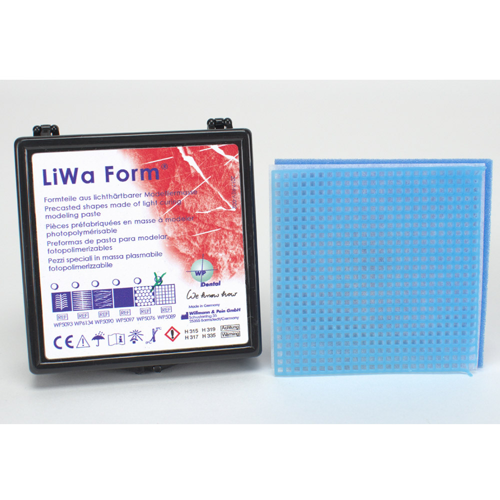 GX29736_Liwa_Form_Retensiongitter_eckig_5St Liwa Form Retensiongitter eckig 5St