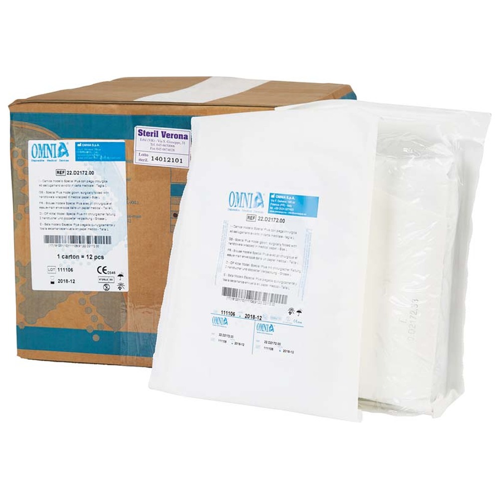 Omnia Mantel Special Plus - Packung 12 Stück L, 115 cm