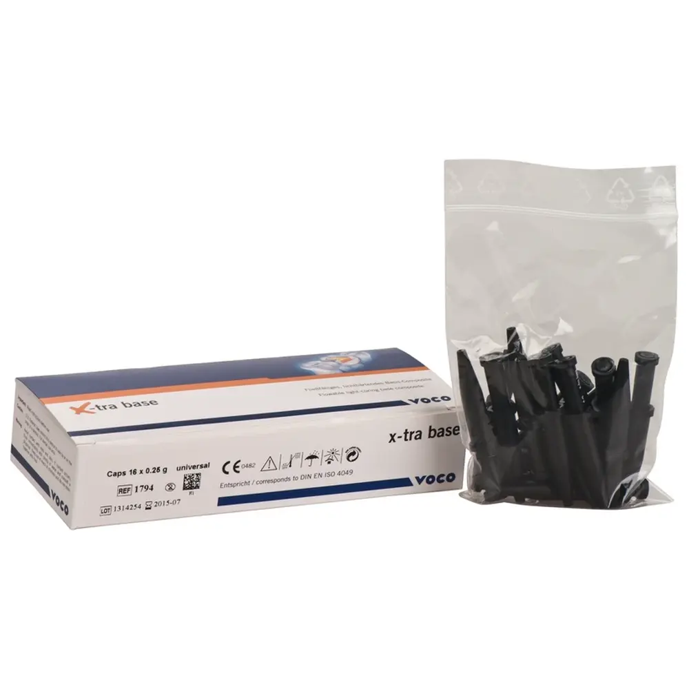 VOCO x-tra base - Packung 16 x 0,25 g Cap universal