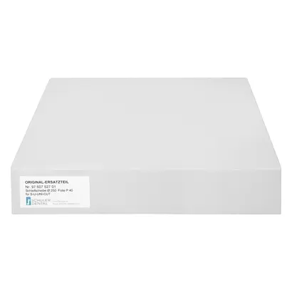 SCHULER-DENTAL Schleifscheibenfolien - Packung 40 Stück Ø 250 mm, für S-U-Uni-Cut