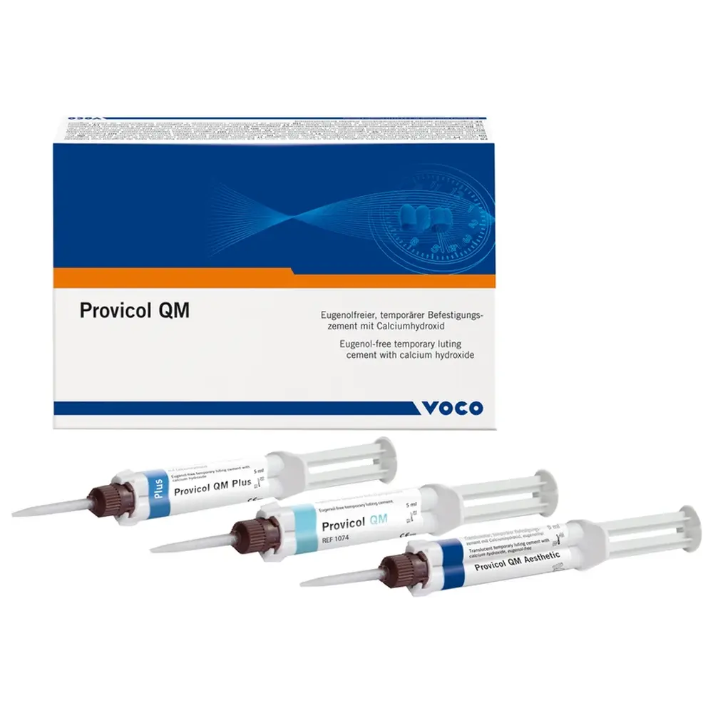 VOCO Provicol QM - Set 3 x 5 ml QuickMix Spritze, Zubehör
