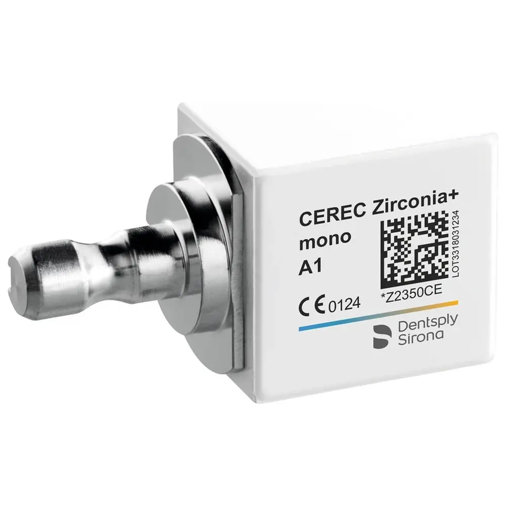 Dentsply Sirona CEREC Zirconia+ - Packung 3 Stück mono A1