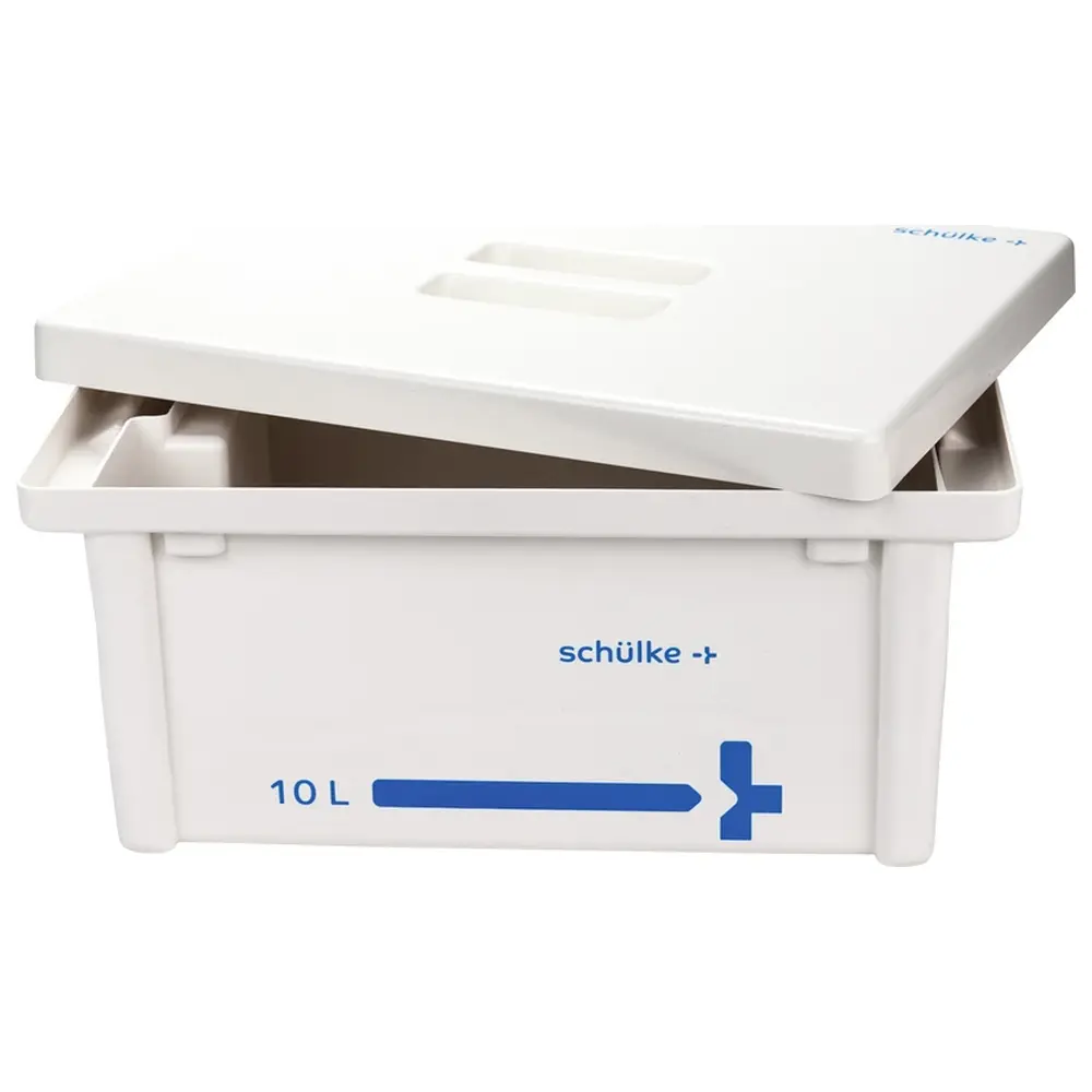 schülke Instrumentenwannen - Komplett-Set 10 Liter Wanne, weiß