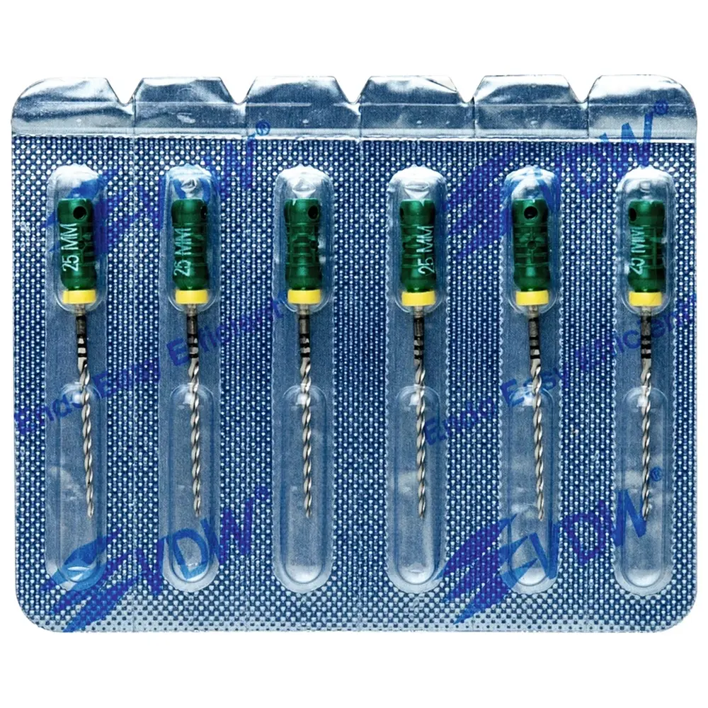 VDW STERILE K-Bohrer - Blisterpackung 6 Stück 25 mm ISO 070