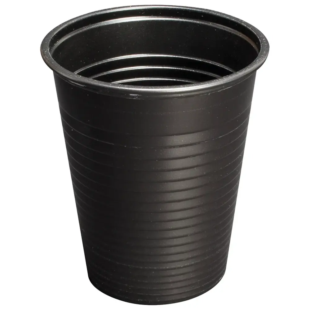Euronda Monoart® Mundspülbecher - Karton 3.000 Stück schwarz, 180 ml
