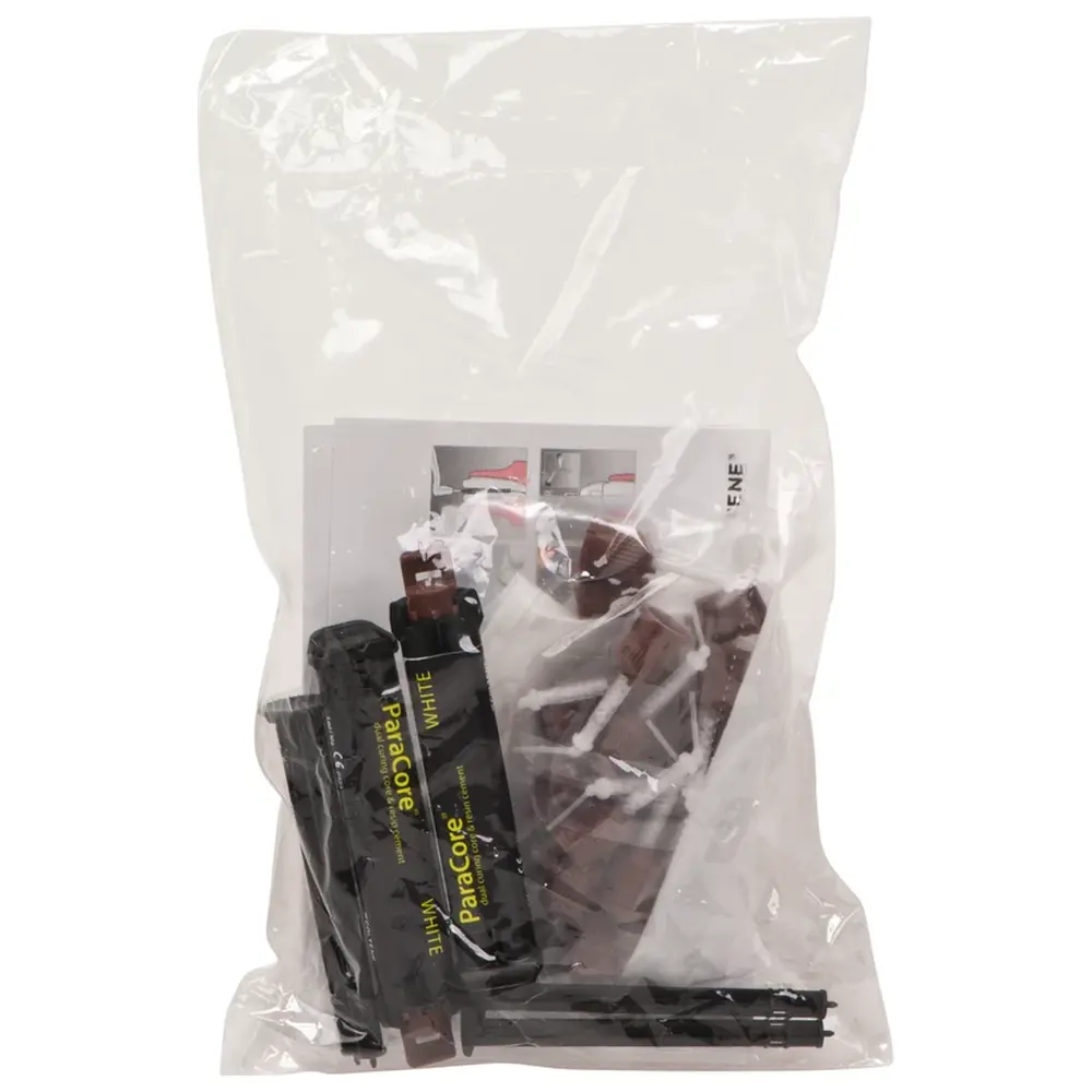 COLTENE ParaCore® - Refill Packung 2 x 5 ml Spritze weiß, 20 Mixing Tips mit Oral Tips