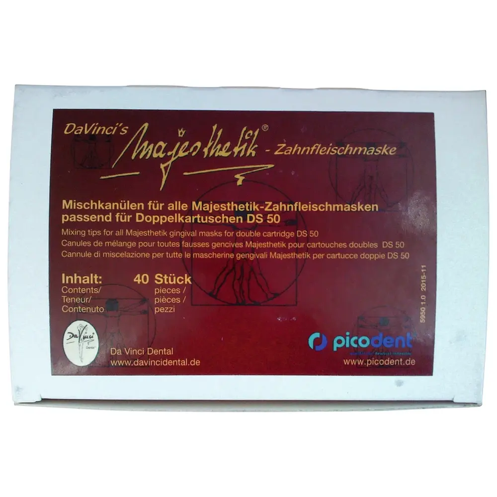 picodent Majesthetik Gingiva Mischkanüle - Packung 40 Stück