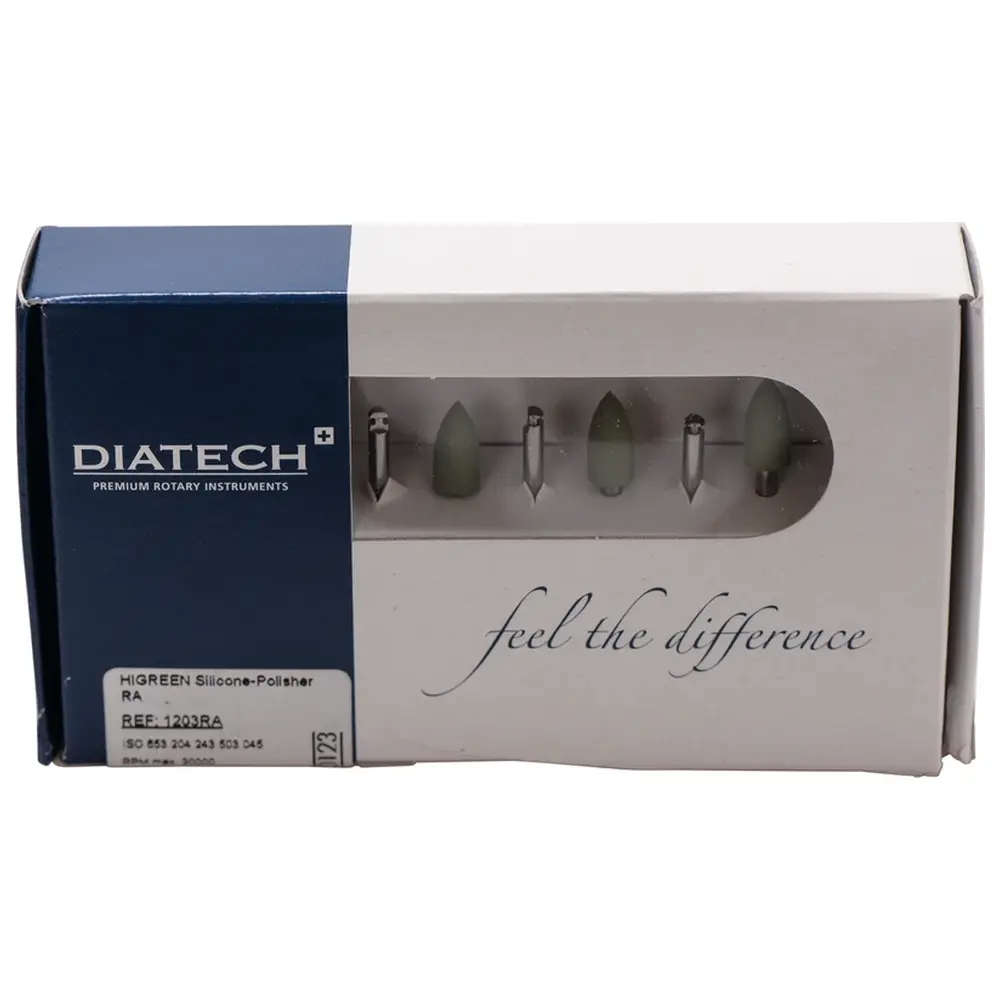 COLTENE DIATECH HIGREEN - Packung 10 Stück grün, RA, Figur 243, 10 mm, ISO 045