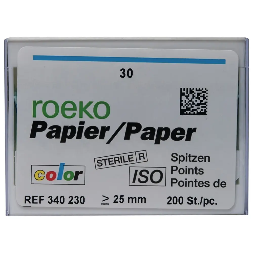 COLTENE roeko Papier Spitzen Color - Packung 200 Stück ISO 030