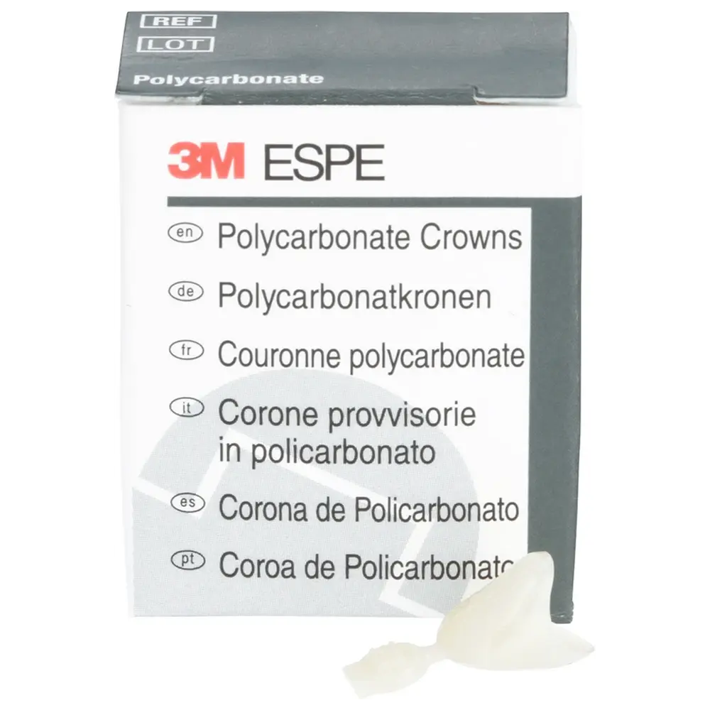 Solventum Dental Solutions Polycarbonat-Kronen - Packung 5 Stück Nr. 35