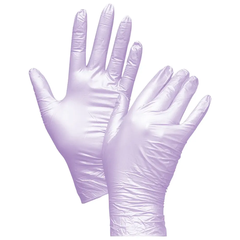 Unigloves FANCY VIOLET - Packung 100 Stück puderfrei, violett, M