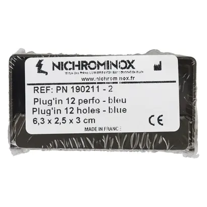 Nichrominox Plug In blau H30 f.12 Instrumente Bohrerständer St