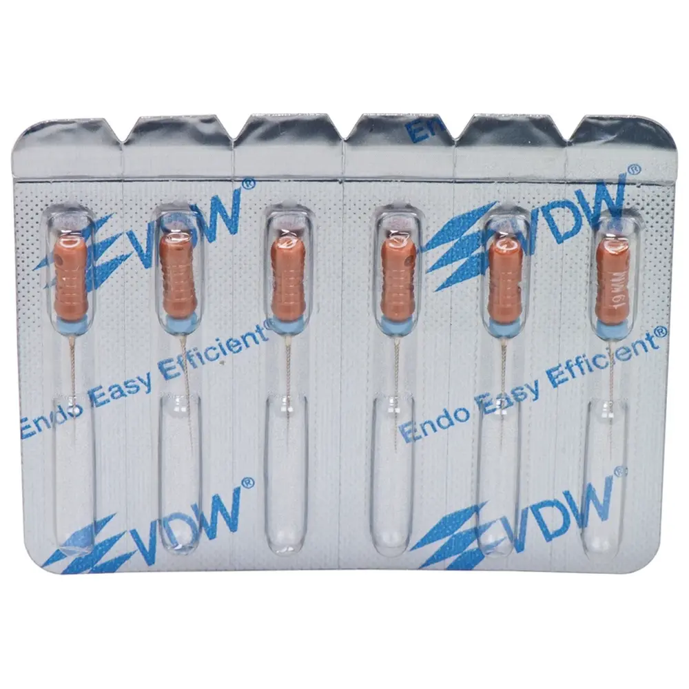 VDW STERILE C-PILOT® Feilen - Blisterpackung 6 Stück 19 mm ISO 012