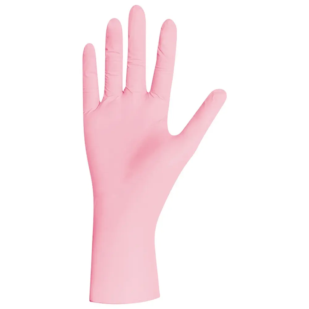 Unigloves PINK PEARL - Packung 100 Stück puderfrei, rosa, M