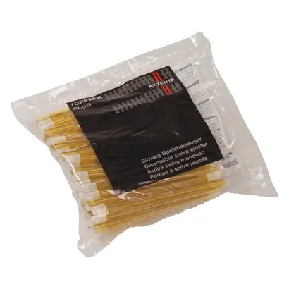 WORLD WORK Srl. TOP FLEX Speichelsauger 145mm gelb Pa 100 WORLD WORK Srl. TOP FLEX Speichelsauger 145mm gelb Pa 100