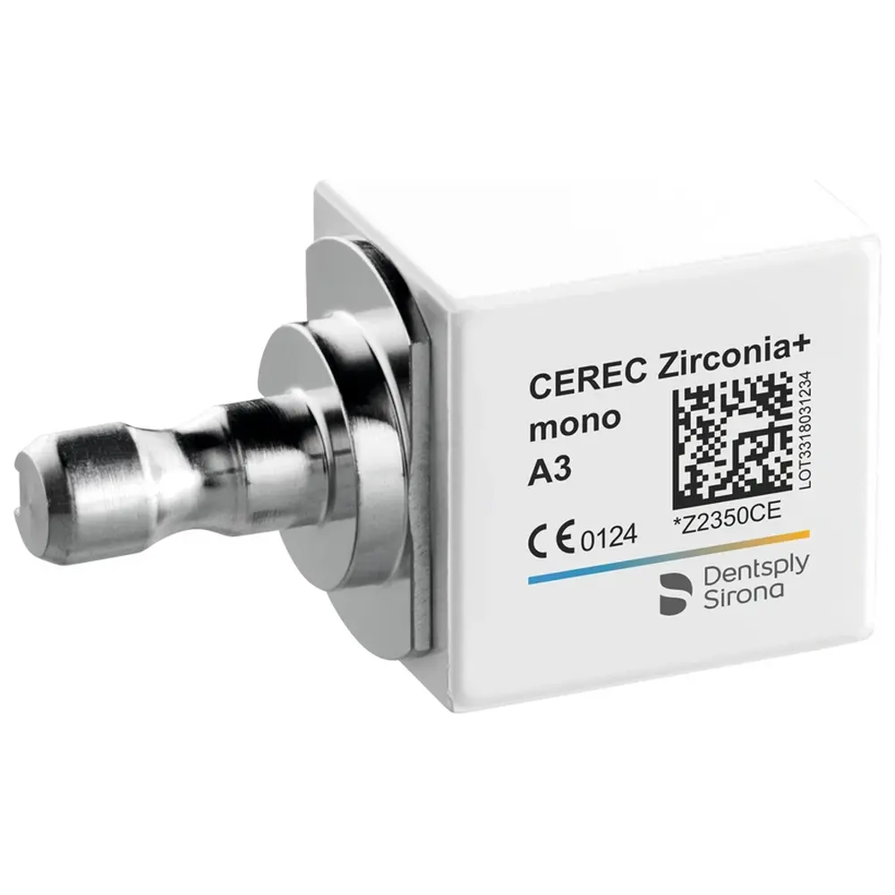 Dentsply Sirona CEREC Zirconia+ - Packung 3 Stück mono A3