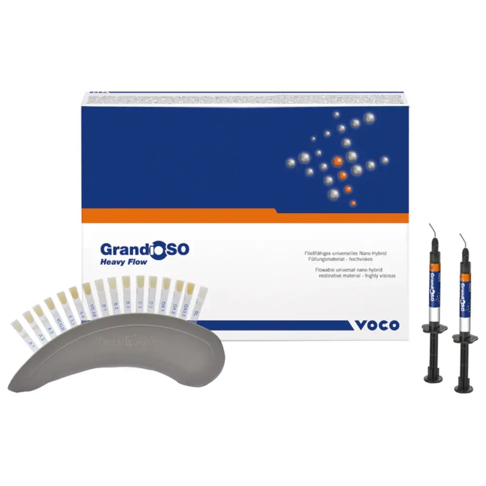 VOCO GrandioSO Heavy Flow - Packung 2 x 2 g Spritze A4