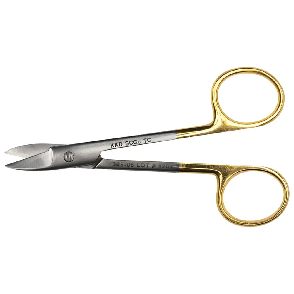 Kentzler-Kaschner KKD® TC Line Kronen- und Goldschere - Stück gebogen