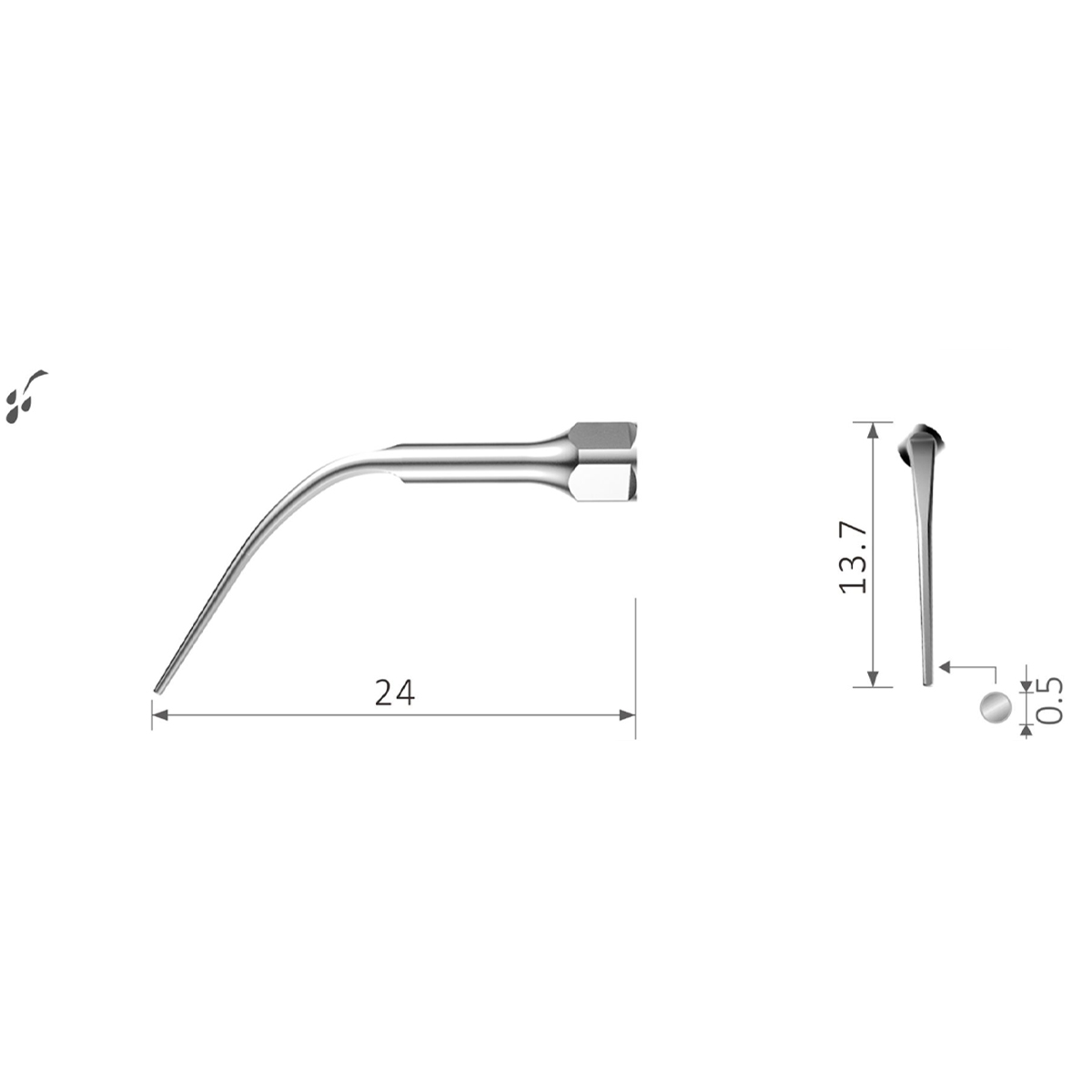 Ultraschallspitze Paro PS3 PD3 P3 Ultraschallspitze Paro PS3 PD3 P3