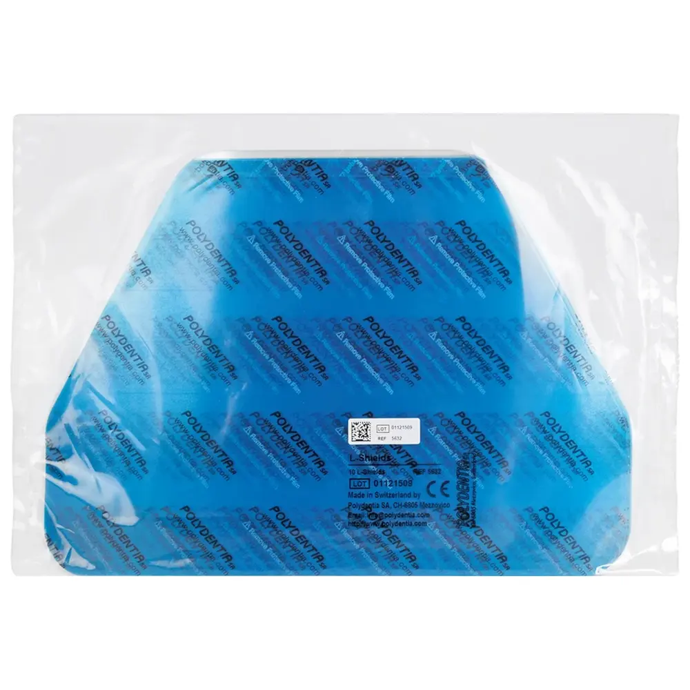 Polydentia SA Vista-Tec™ Ultra Light - Packung 10 Schutzschilde groß, für Lupenbrillen