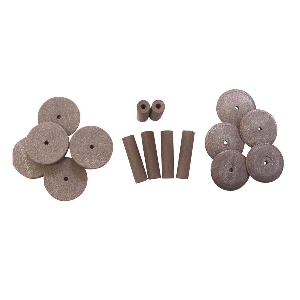 GX20714_Gummipolierer_Zylinder_braun_24mm_100St