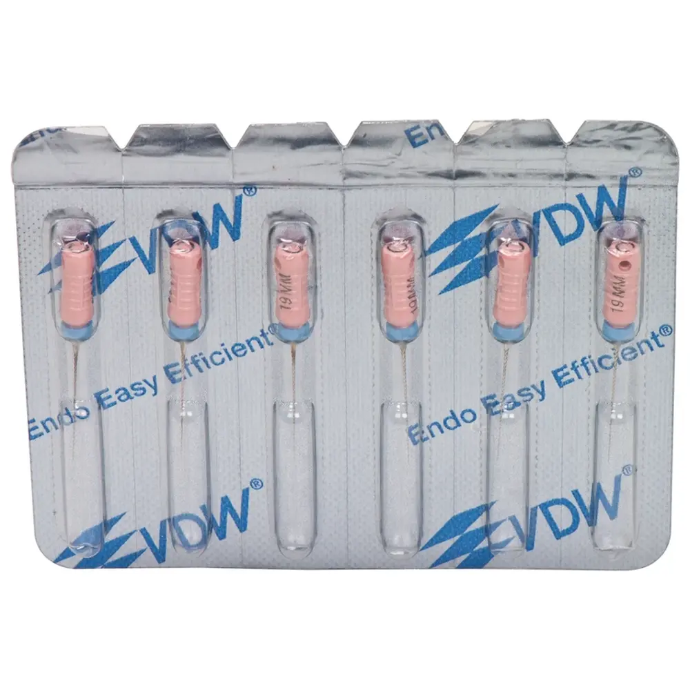 VDW STERILE C-PILOT® Feilen - Blisterpackung 6 Stück 19 mm ISO 006