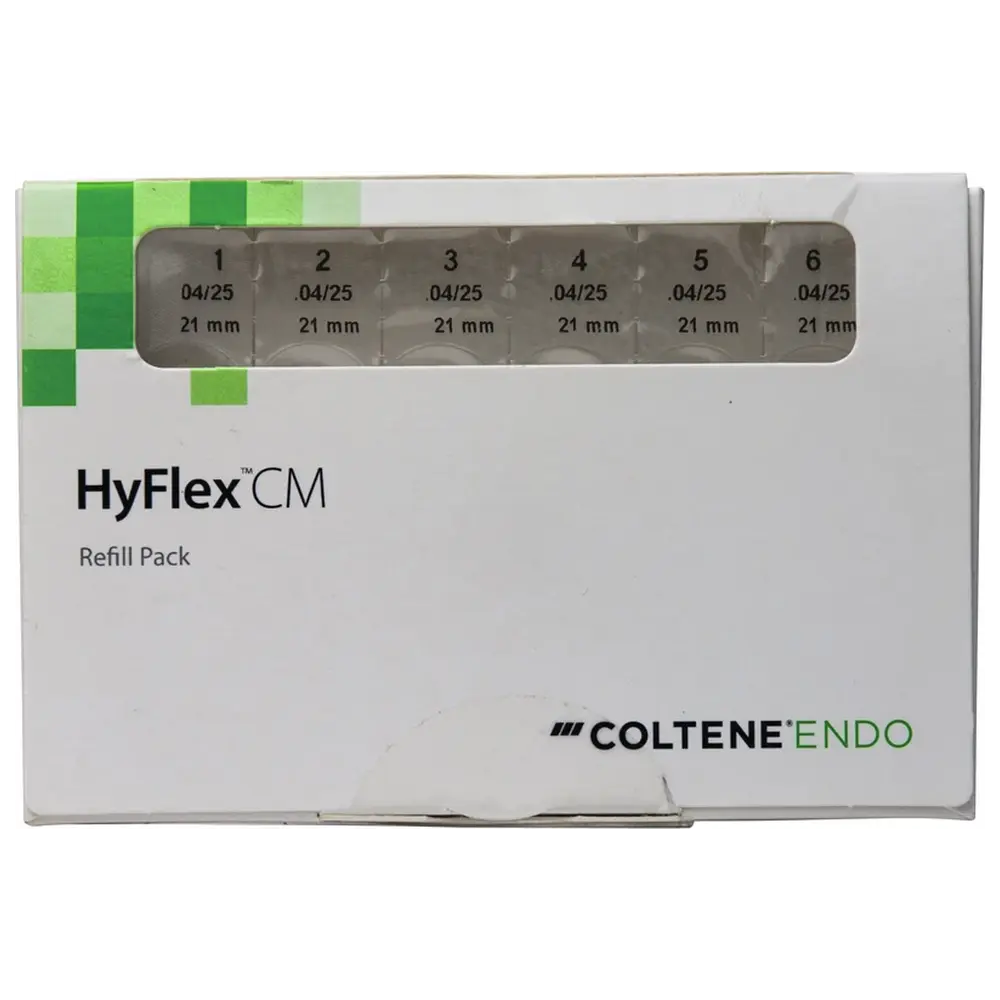 COLTENE HyFlex® CM - Packung 6 Stück 21 mm, Taper.04 ISO 025