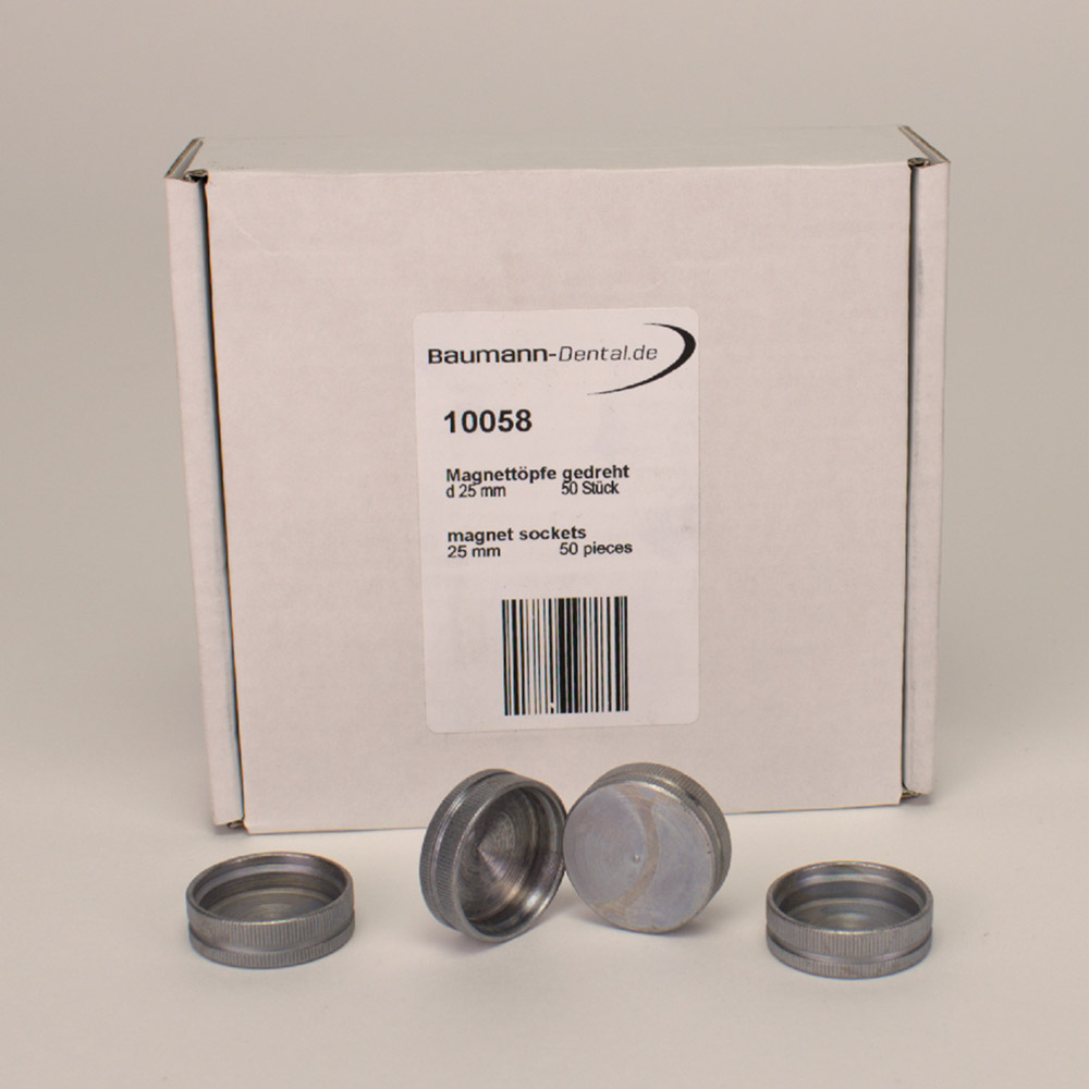 GX94445_Magnettoepfe_f_Splitcast_gedreht__50St Magnettöpfe f. Splitcast gedreht 50St