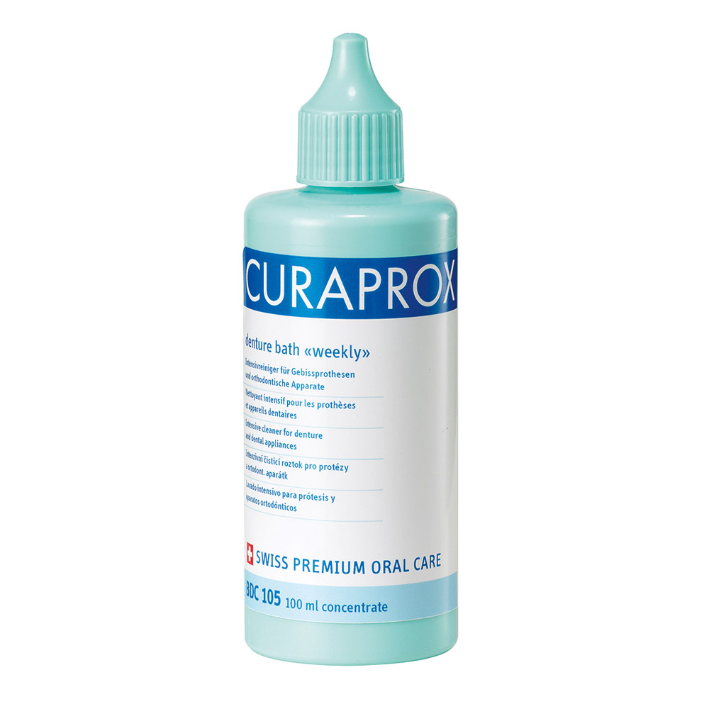 GX61213_Curaprox_BDC_Prothesenpf_weekly_100ml Curaprox BDC Prothesenpf. "weekly" 100ml