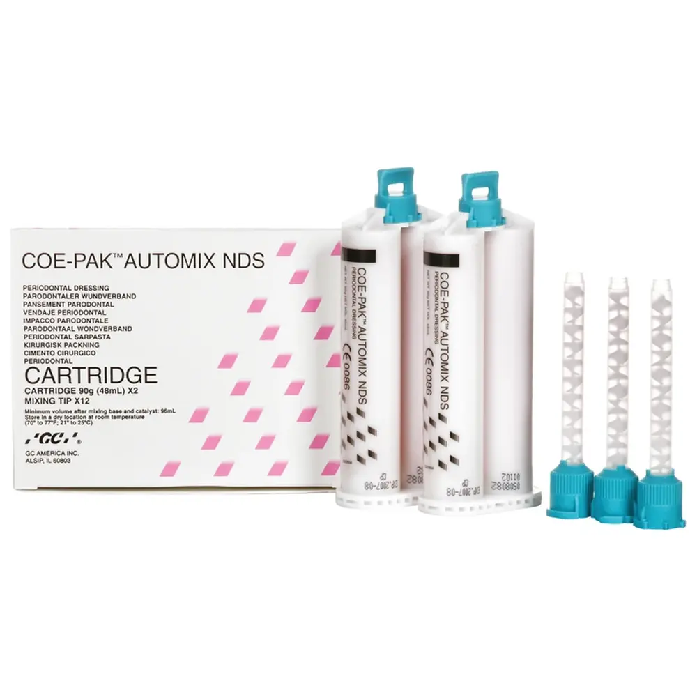 GC COE-PAK™ - Packung 2 x 50 ml Doppelkartusche, GC Coe Automix NDS, 12 Mixing Tips